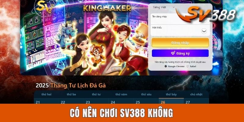 Có Nên Chơi Sv388 Không? Góc Nhìn Chuyên Sâu Cho Anh Em Có Nên Chơi SV388 Không? Góc Nhìn Chuyên Sâu Cho Anh Em
